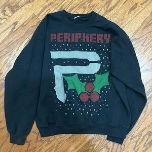 Periphery Band Christmas Sweater crewneck